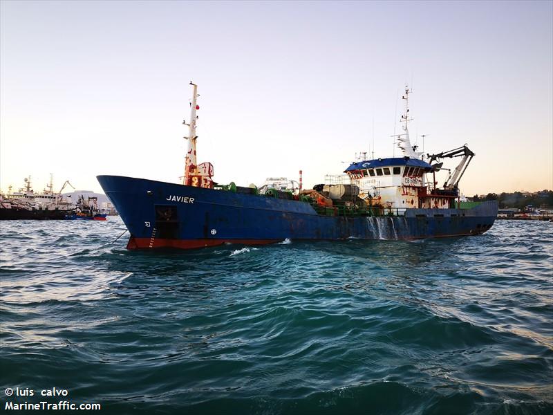 javier (Fishing vessel) - IMO , MMSI 725000275, Call Sign CB5061 under the flag of Chile