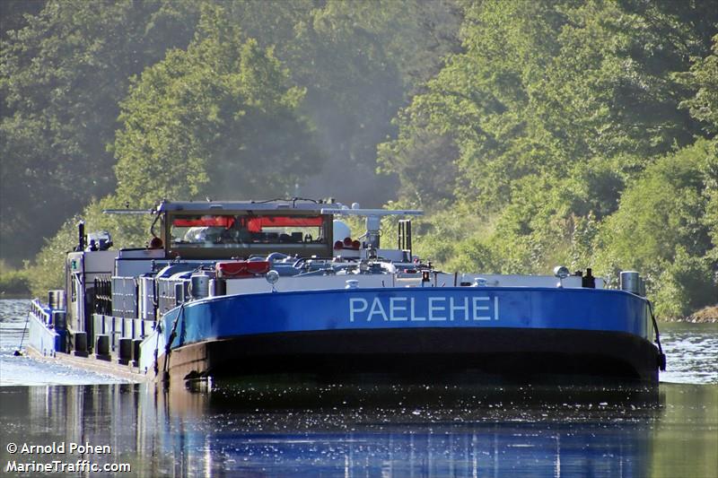 paelehei (Tanker) - IMO , MMSI 211331260, Call Sign DK5158 under the flag of Germany