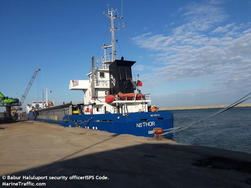 ns thor (General Cargo Ship) - IMO 8915744, MMSI 214182795, Call Sign ER2795 under the flag of Moldova