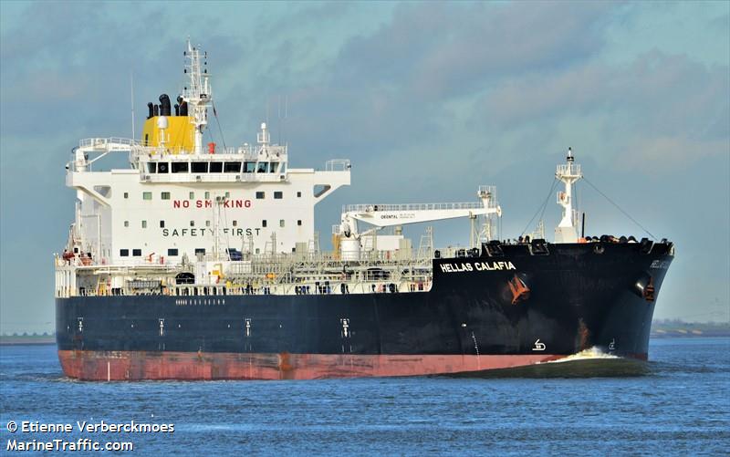 hellas calafia (Chemical/Oil Products Tanker) - IMO 9798088, MMSI 215744000, Call Sign 9HA4441 under the flag of Malta