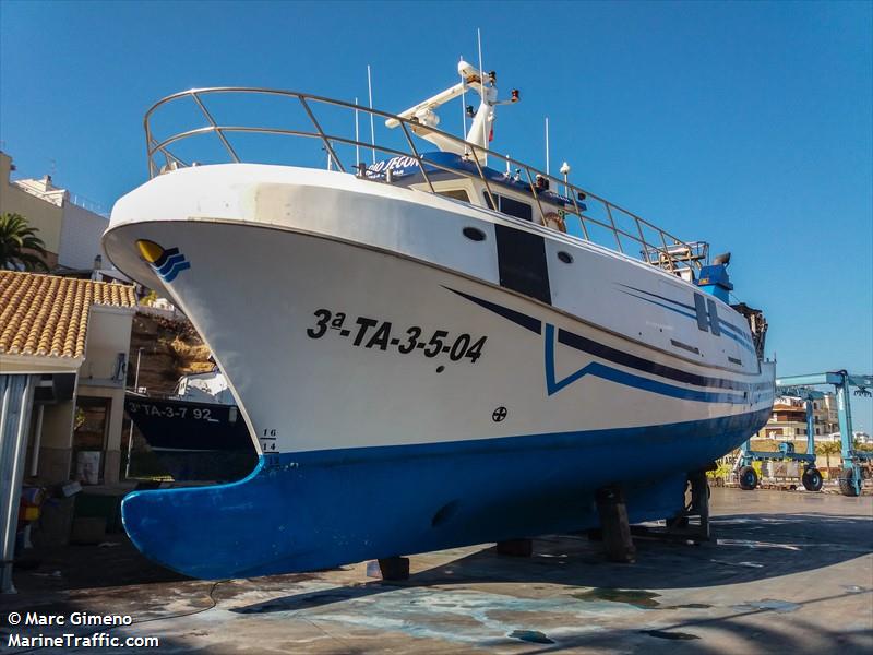 titario segon (Fishing vessel) - IMO , MMSI 224125920, Call Sign EA6855 under the flag of Spain