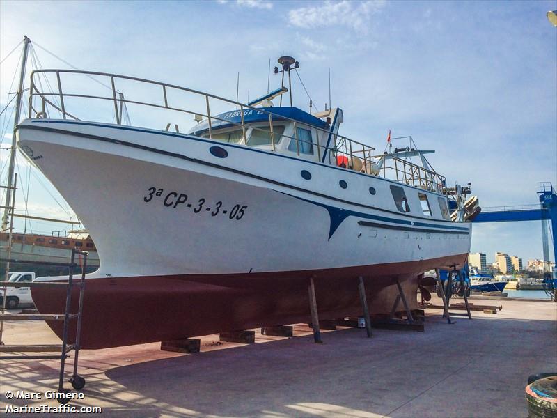 germans fabrega dos (Fishing vessel) - IMO , MMSI 224164540, Call Sign ECIR under the flag of Spain