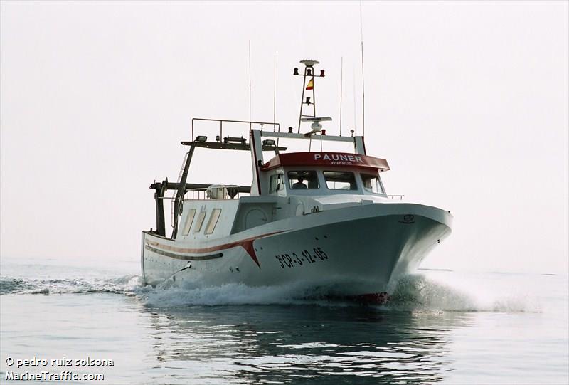 pauner (Fishing vessel) - IMO , MMSI 224185250, Call Sign EA6644 under the flag of Spain