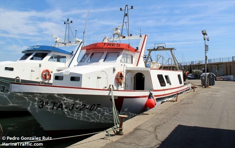 padri barraquet (Fishing vessel) - IMO , MMSI 224339190, Call Sign EC2146 under the flag of Spain