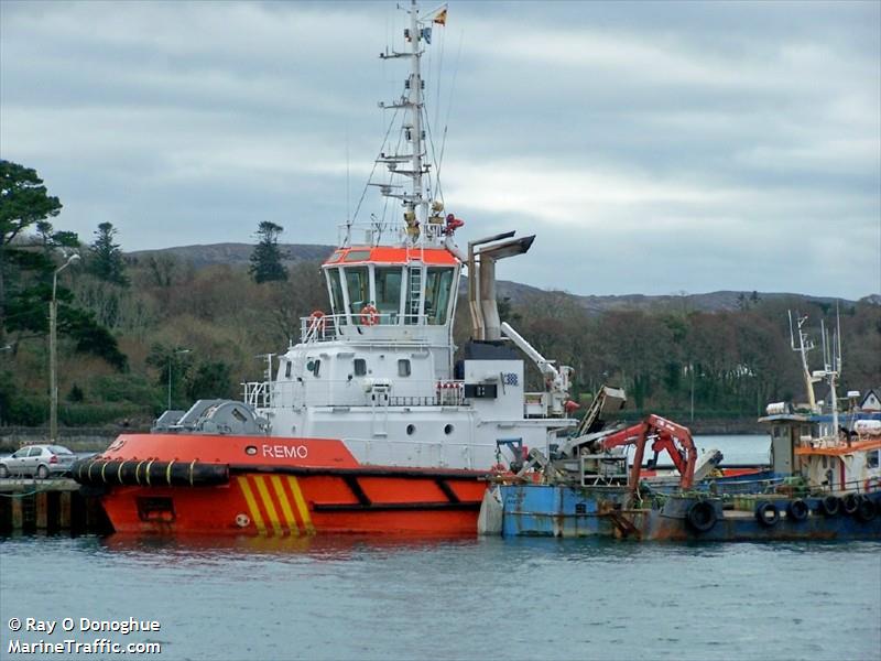 remo (Tug) - IMO 9513048, MMSI 225389000, Call Sign EADW under the flag of Spain