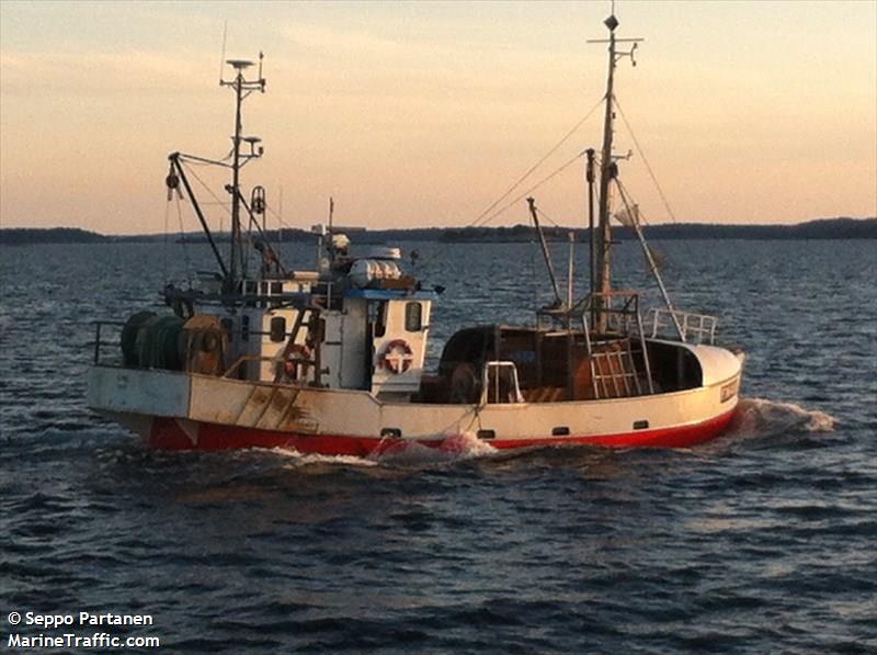 huovari (Fishing vessel) - IMO , MMSI 230025680, Call Sign OJOD under the flag of Finland