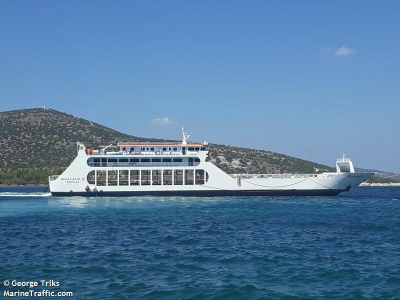 michalakis iii (Passenger/Ro-Ro Cargo Ship) - IMO 9832183, MMSI 240043200, Call Sign SVA7821 under the flag of Greece