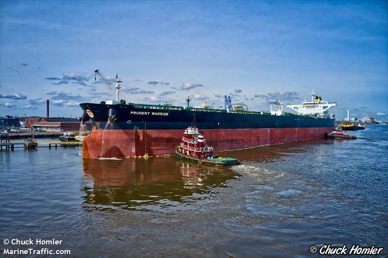 prudent warrior (Crude Oil Tanker) - IMO 9753545, MMSI 241485000, Call Sign SVCN6 under the flag of Greece