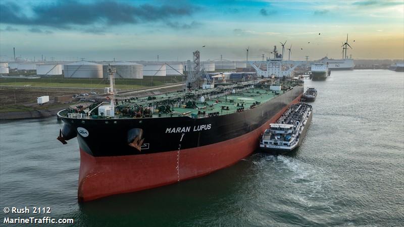 maran lupus (Crude Oil Tanker) - IMO 9418066, MMSI 241724000, Call Sign SVDJ2 under the flag of Greece