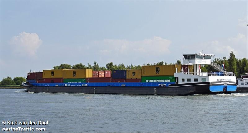 den bosch max blauw (Cargo ship) - IMO , MMSI 244003614, Call Sign PG7116 under the flag of Netherlands