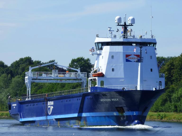 western rock (General Cargo Ship) - IMO 9827554, MMSI 244150276, Call Sign PCEG under the flag of Netherlands