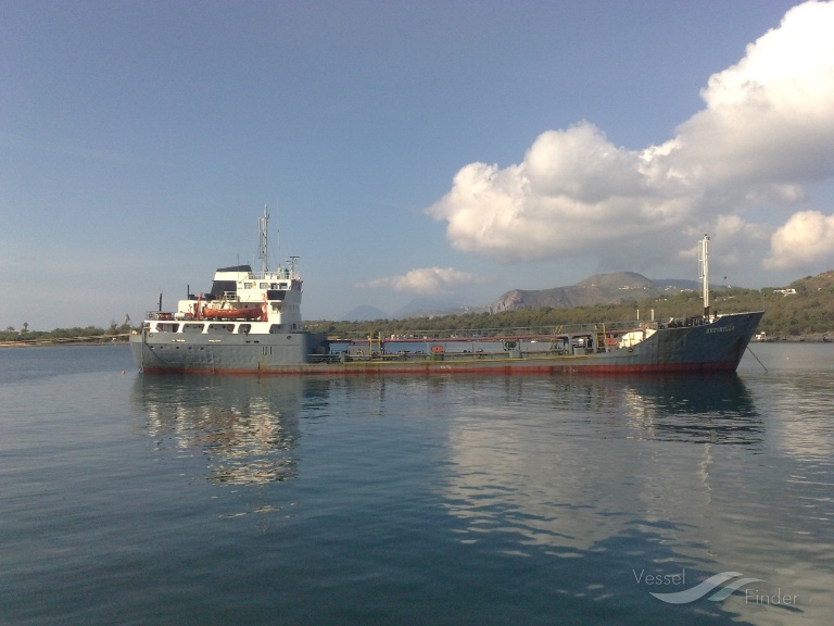 antonello (Water Tanker) - IMO 7105691, MMSI 247422000, Call Sign IKVS under the flag of Italy
