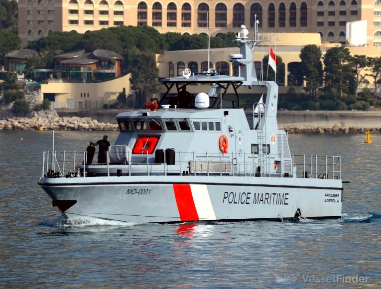 princesse gabriella (Law enforcment) - IMO , MMSI 254329000, Call Sign 3AFP under the flag of Monaco