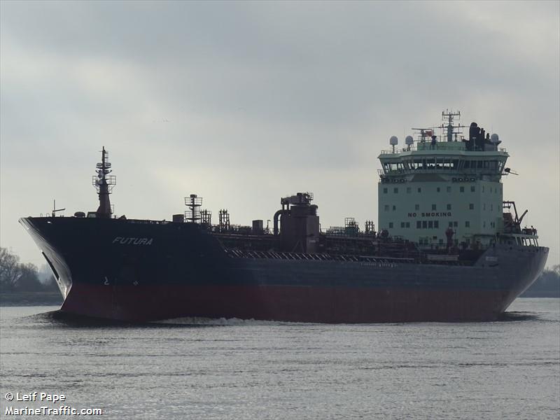 futura (Chemical/Oil Products Tanker) - IMO 9255282, MMSI 257224000, Call Sign LALN8 under the flag of Norway