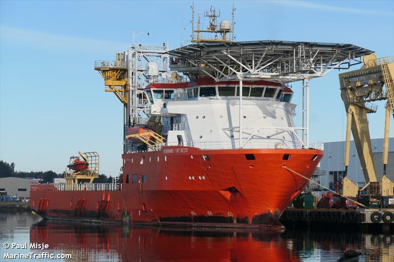 normand fortress (Offshore Support Vessel) - IMO 9371218, MMSI 258537000, Call Sign LIKW3 under the flag of Norway