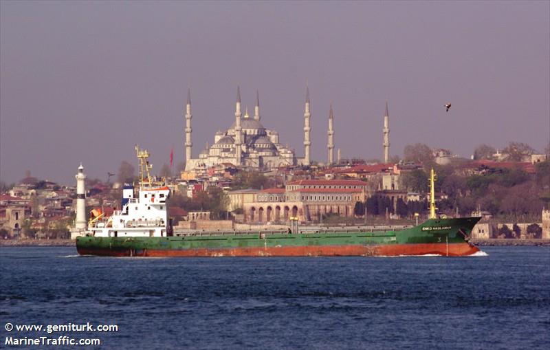 enko haslaman (General Cargo Ship) - IMO 9384978, MMSI 271002598, Call Sign TCTF6 under the flag of Turkey