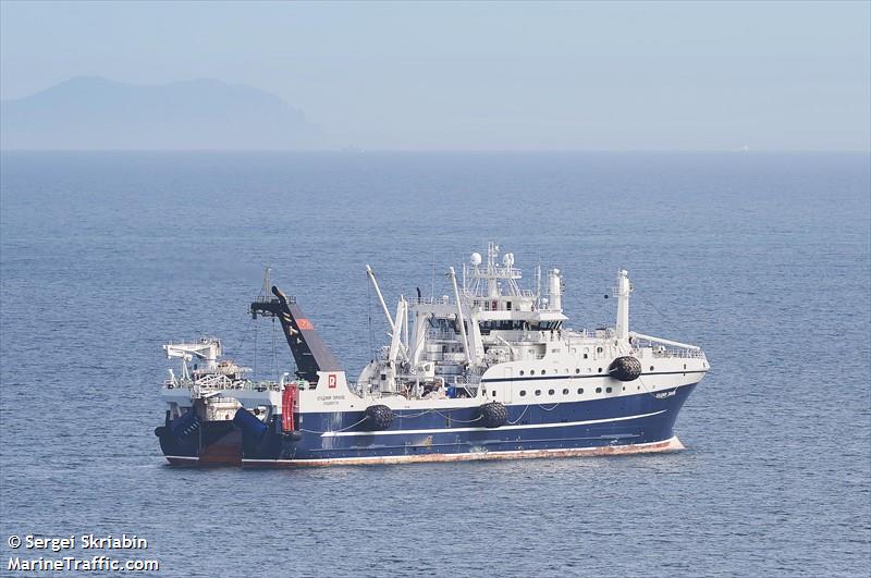 vladimir limanov (Fish Factory Ship) - IMO 9860867, MMSI 273218790, Call Sign UBFV2 under the flag of Russia