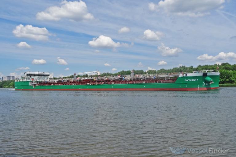 vf tanker-4 (Oil Products Tanker) - IMO 9640528, MMSI 273354450, Call Sign UBFI5 under the flag of Russia
