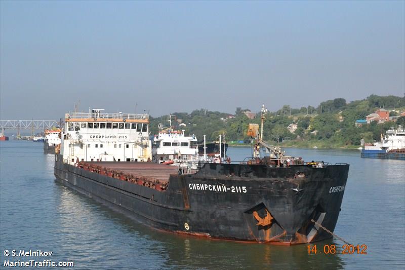 volgodonsk (General Cargo Ship) - IMO 7911478, MMSI 273387100, Call Sign UHNT under the flag of Russia