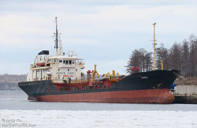 alisa (Oil Products Tanker) - IMO 7635347, MMSI 273443770, Call Sign UGSZ under the flag of Russia
