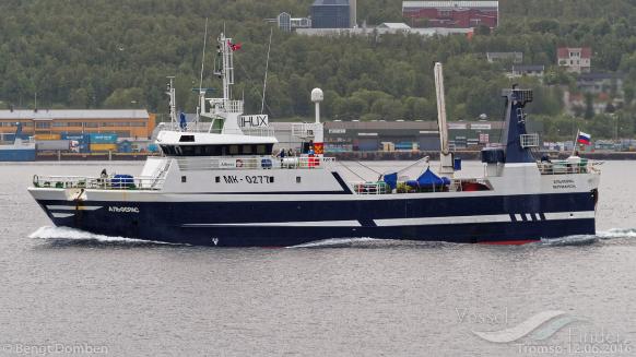 alferas (Fishing Vessel) - IMO 9264099, MMSI 273447010, Call Sign UHUX under the flag of Russia