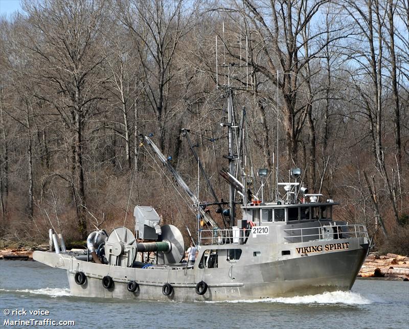 viking spirit (Fishing vessel) - IMO , MMSI 316004832 under the flag of Canada