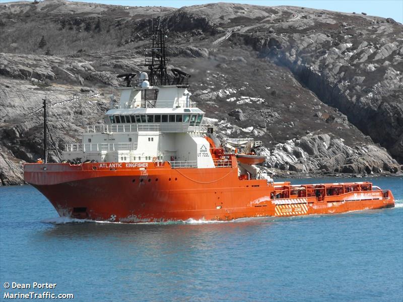 atlantic kingfisher (Offshore Tug/Supply Ship) - IMO 9255892, MMSI 316004840, Call Sign CFH8948 under the flag of Canada