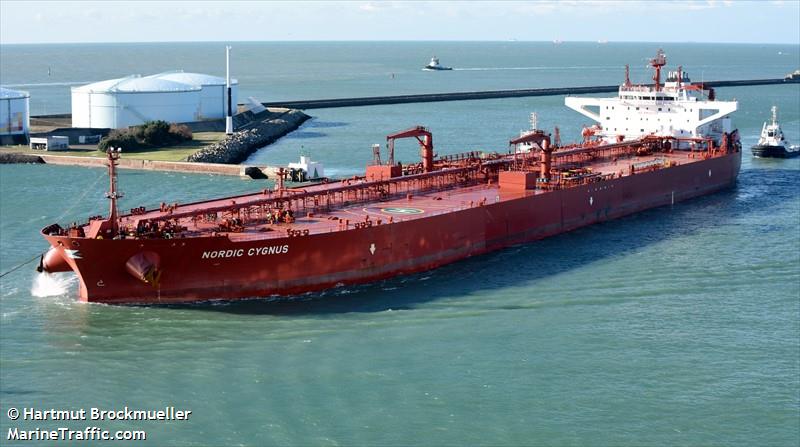 nordic cygnus (Crude Oil Tanker) - IMO 9818228, MMSI 319130800, Call Sign ZGGV4 under the flag of Cayman Islands