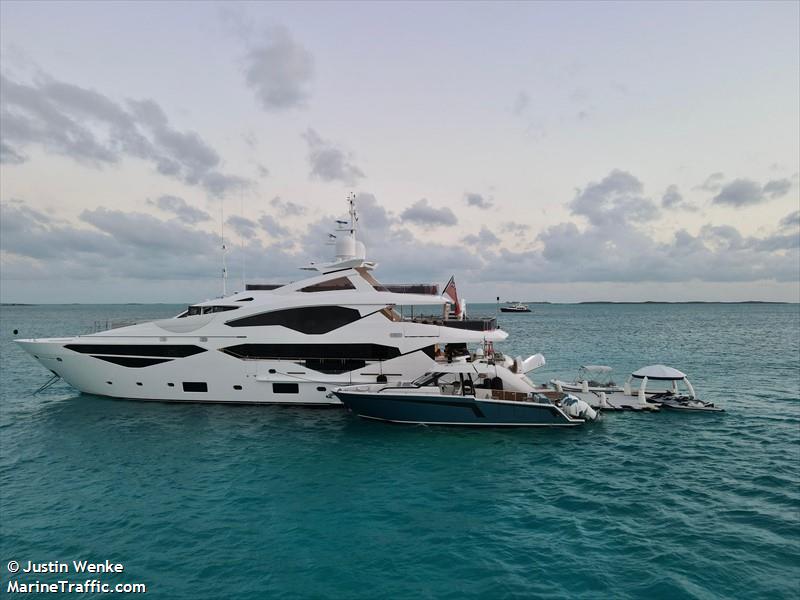 my tc (Yacht) - IMO 9906556, MMSI 319180300, Call Sign ZGKM3 under the flag of Cayman Islands