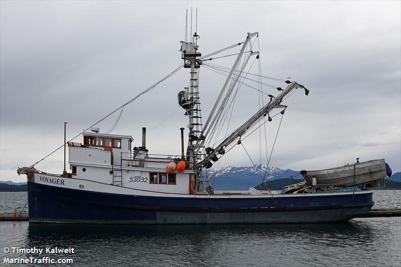 voyager (Fishing vessel) - IMO , MMSI 367188060, Call Sign WDD7557 under the flag of United States (USA)