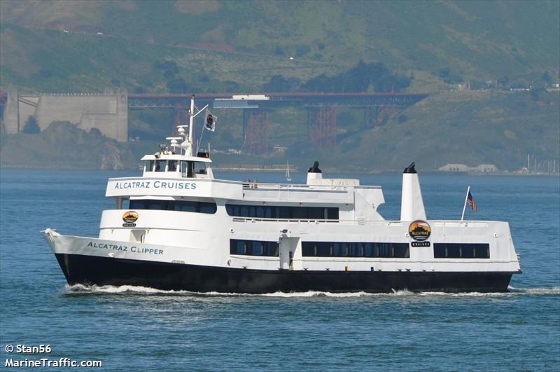 alcatraz clipper (Passenger ship) - IMO , MMSI 367350050, Call Sign WDE4199 under the flag of United States (USA)