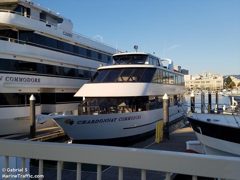 chardonnay commodore (Passenger ship) - IMO , MMSI 367437890, Call Sign WCZ7476 under the flag of United States (USA)