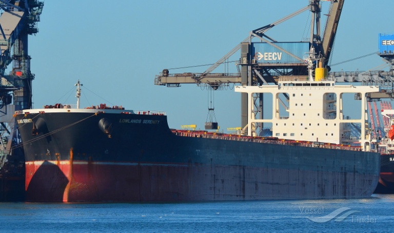 lowlands serenity (Bulk Carrier) - IMO 9581758, MMSI 370096000, Call Sign 3FST4 under the flag of Panama