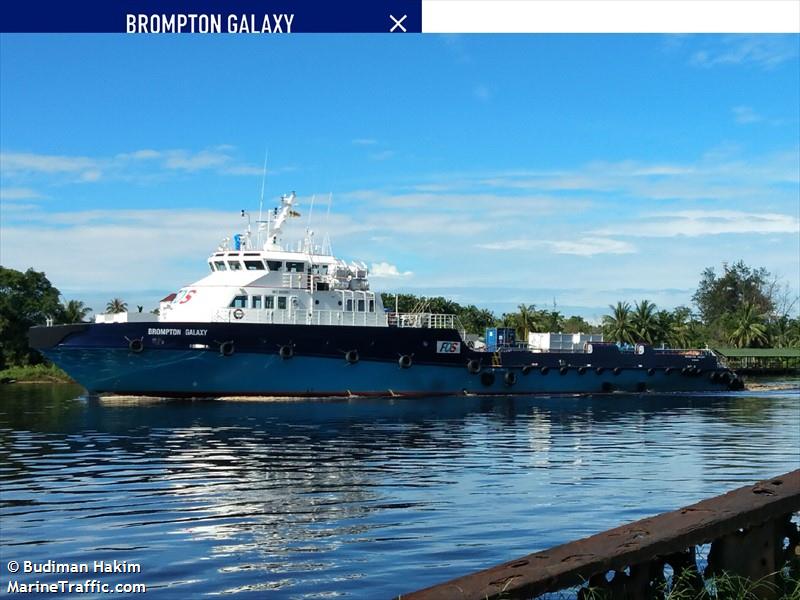 brompton galaxy (Offshore Tug/Supply Ship) - IMO 9400863, MMSI 372206000, Call Sign 3EHR under the flag of Panama