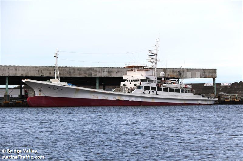 asahi maru no8 (Fishing vessel) - IMO , MMSI 431171000, Call Sign JDYL under the flag of Japan