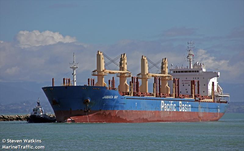 jamaica bay (Bulk Carrier) - IMO 9610717, MMSI 477195800, Call Sign VRMC9 under the flag of Hong Kong