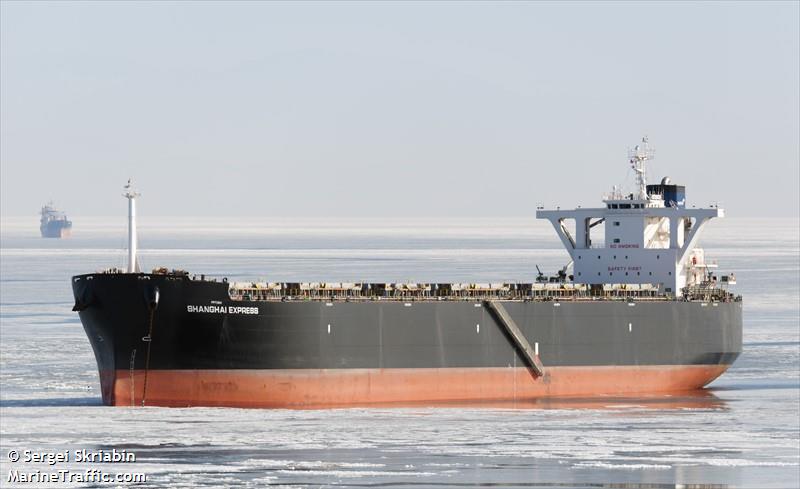 shanghai express (Wood Chips Carrier) - IMO 9539963, MMSI 477848200, Call Sign VRNK8 under the flag of Hong Kong