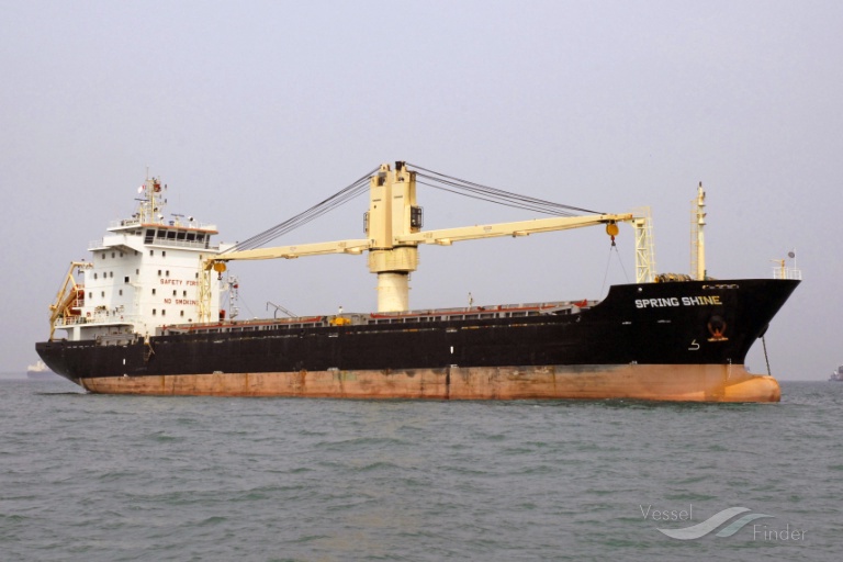 spring shine (General Cargo Ship) - IMO 9619579, MMSI 477950700, Call Sign VRIT2 under the flag of Hong Kong
