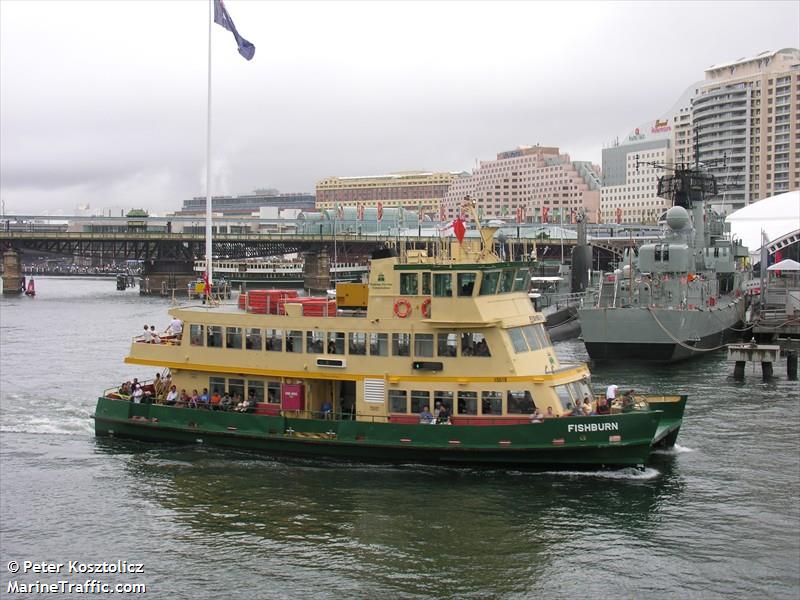 fishburn (Passenger ship) - IMO , MMSI 503345300, Call Sign VJ6978 under the flag of Australia