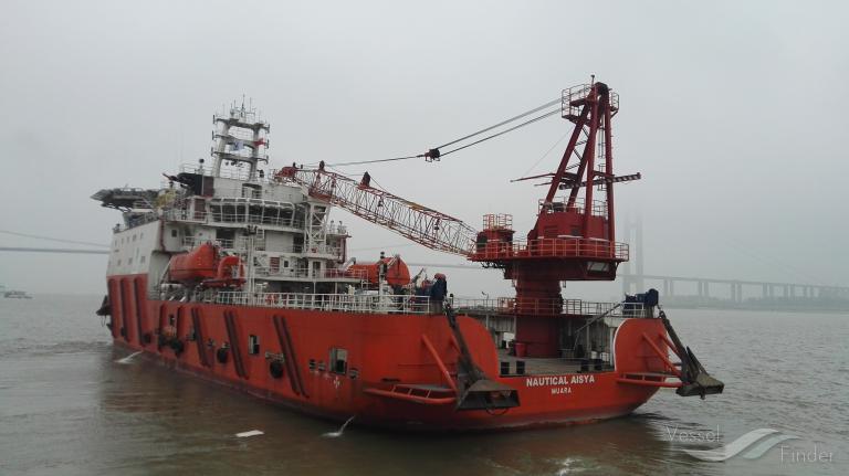 nautical aisya (Offshore Support Vessel) - IMO 9708423, MMSI 508111258, Call Sign V8V3204 under the flag of Brunei