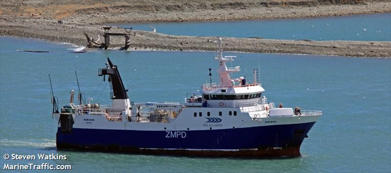 f.v.aukaha (Fishing Vessel) - IMO 9144108, MMSI 512000113, Call Sign ZMPD under the flag of New Zealand