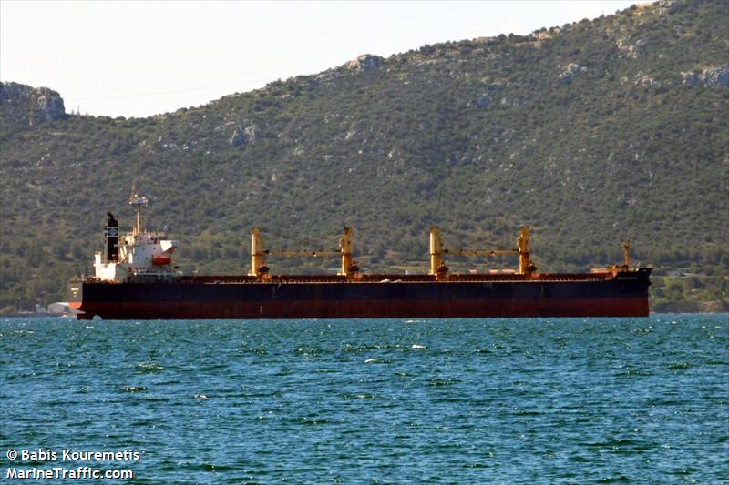 genco warrior (Bulk Carrier) - IMO 9316153, MMSI 538002808, Call Sign V7LU3 under the flag of Marshall Islands