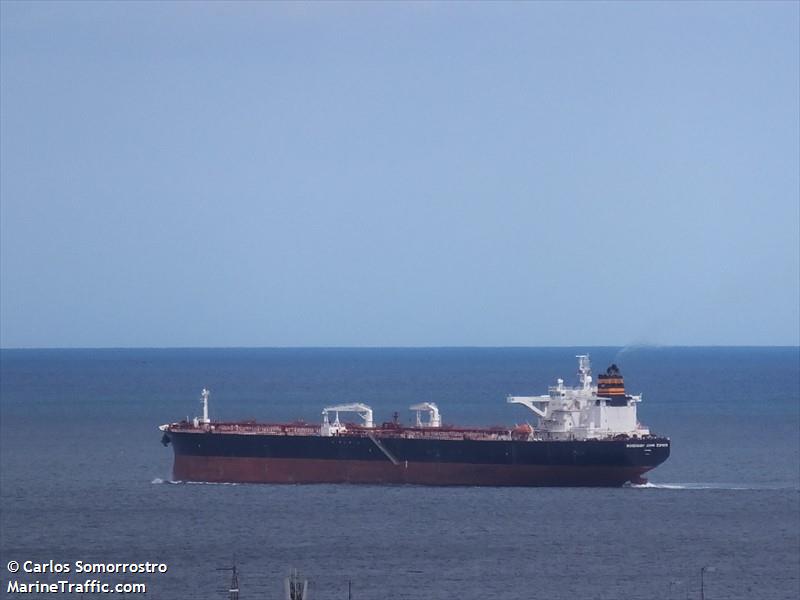 ridgebury johnzipser (Crude Oil Tanker) - IMO 9416422, MMSI 538005445, Call Sign V7DX7 under the flag of Marshall Islands