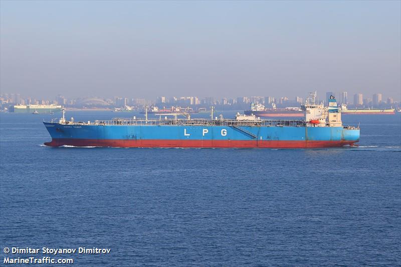 bw thor (LPG Tanker) - IMO 9346134, MMSI 538005546, Call Sign V7EX3 under the flag of Marshall Islands