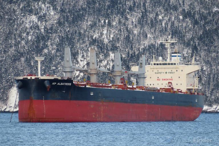 kp albatross (Bulk Carrier) - IMO 9552367, MMSI 538005974, Call Sign V7IQ2 under the flag of Marshall Islands