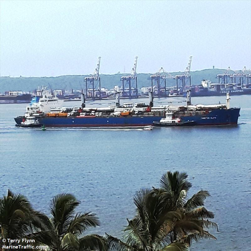 yangtze elite (Bulk Carrier) - IMO 9588586, MMSI 538007894, Call Sign V7HI6 under the flag of Marshall Islands