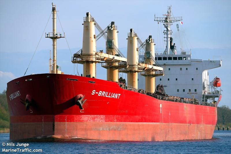 s-brilliant (Bulk Carrier) - IMO 9275323, MMSI 636017846, Call Sign D5MZ2 under the flag of Liberia