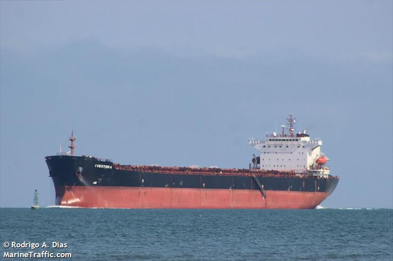 ivestos 4 (Bulk Carrier) - IMO 9386251, MMSI 636019807, Call Sign D5WG5 under the flag of Liberia