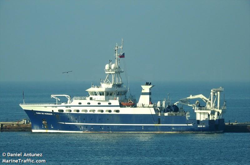 cabo de hornos (Unknown) - IMO , MMSI 725019072, Call Sign CCCH under the flag of Chile