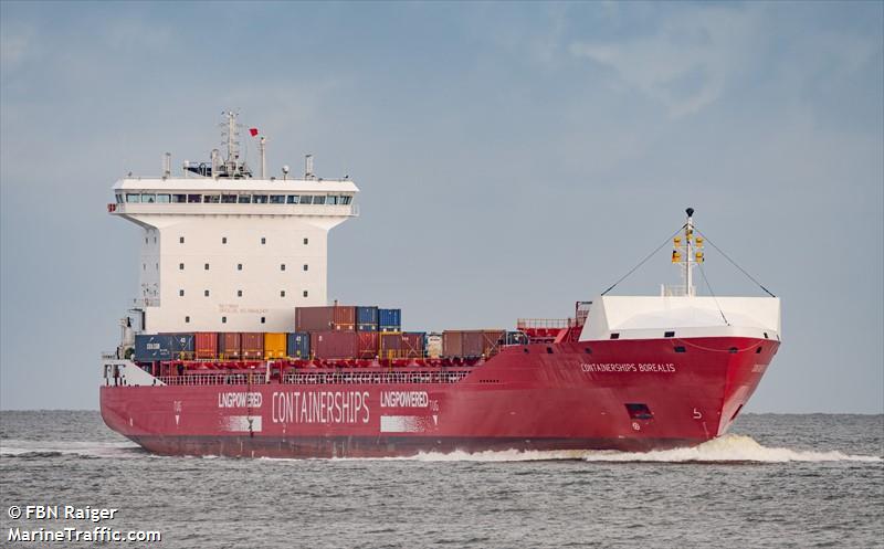 contships borealis (Container Ship) - IMO 9866249, MMSI 210028000, Call Sign 5BQN5 under the flag of Cyprus